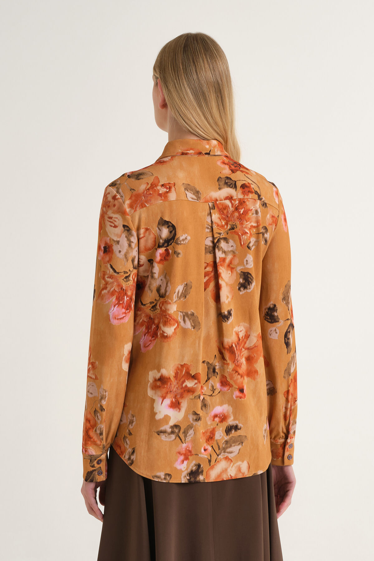 Maliparmi FROSTED BLOSSOM SHIRT Leather JM556470680 Maliparmi FROSTED BLOSSOM SHIRT Leather JM556470680
