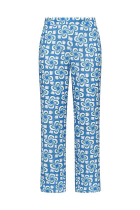 Malìparmi MOULINÈ CADY TROUSERS Blue JH807050668