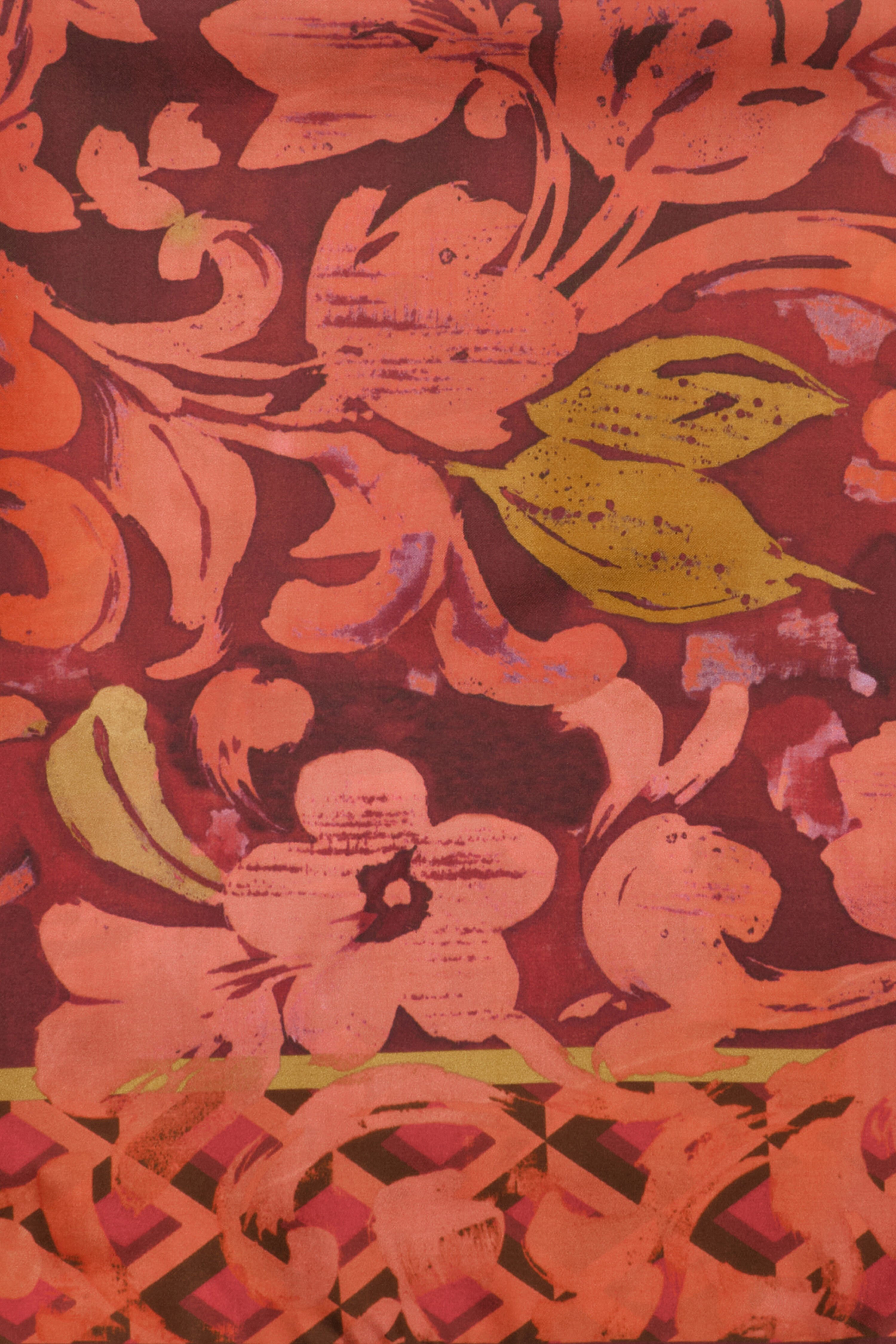 Maliparmi COLLECTION PRINTS FOULARD Rot IR002130126