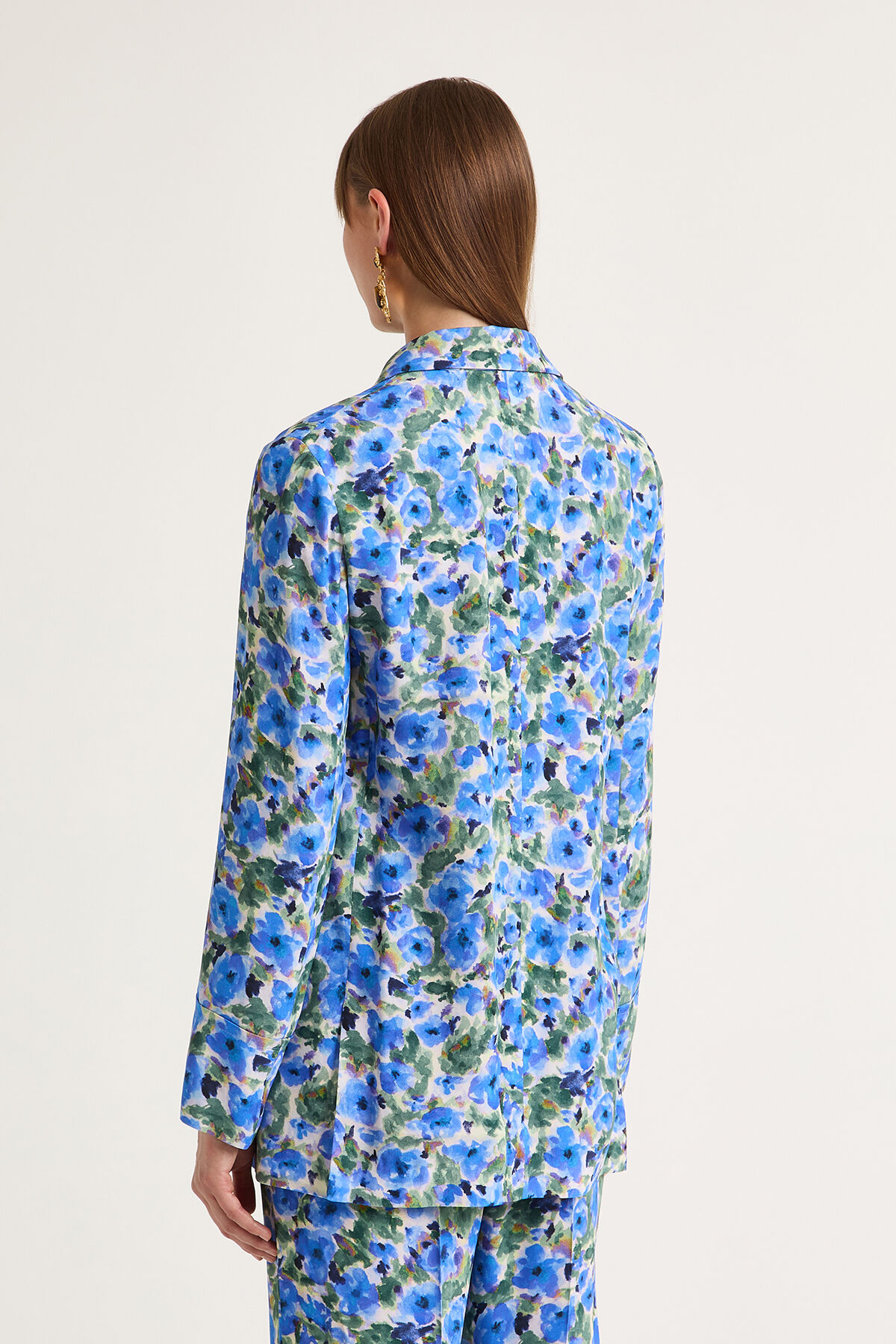 Maliparmi FLORAL SYMPHONY JACKET Blue JD647750651