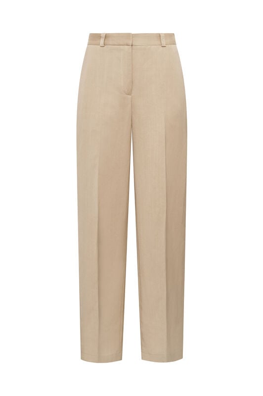 Malìparmi TIMELESS LINEN TROUSERS Sand JH803340106