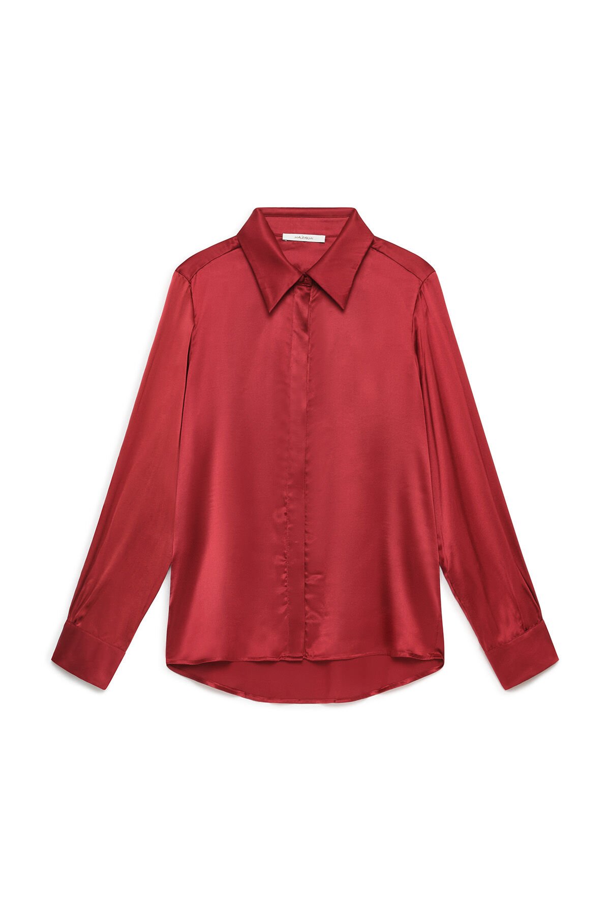 Maliparmi SILK SATIN HEMD Bordeaux JM556431021