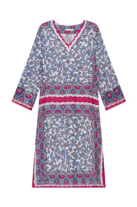 Malìparmi SUNSET PAISLEY DRESS Light Blue JF672450662