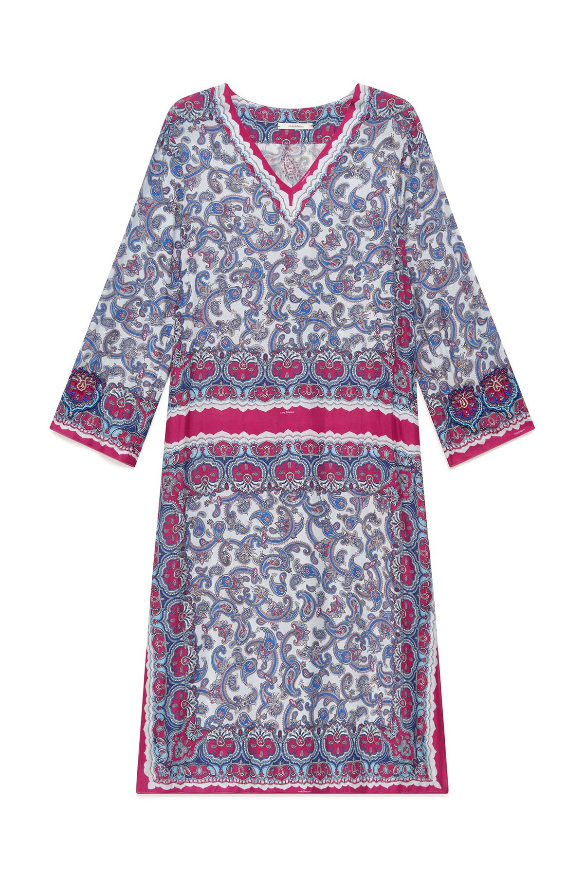 Malìparmi SUNSET PAISLEY DRESS Light Blue JF672450662