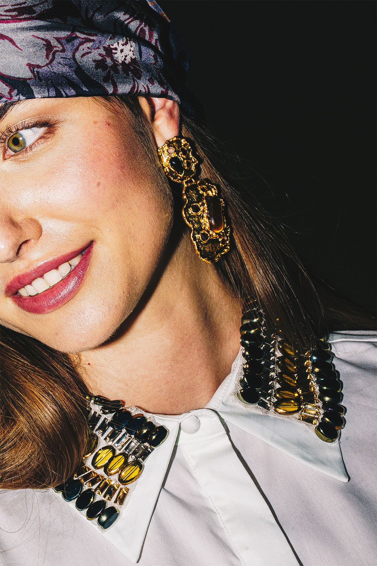 Maliparmi SPARKLE POPELINE SHIRT Optical White JM556415214 Maliparmi SPARKLE POPELINE SHIRT Optical White JM556415214