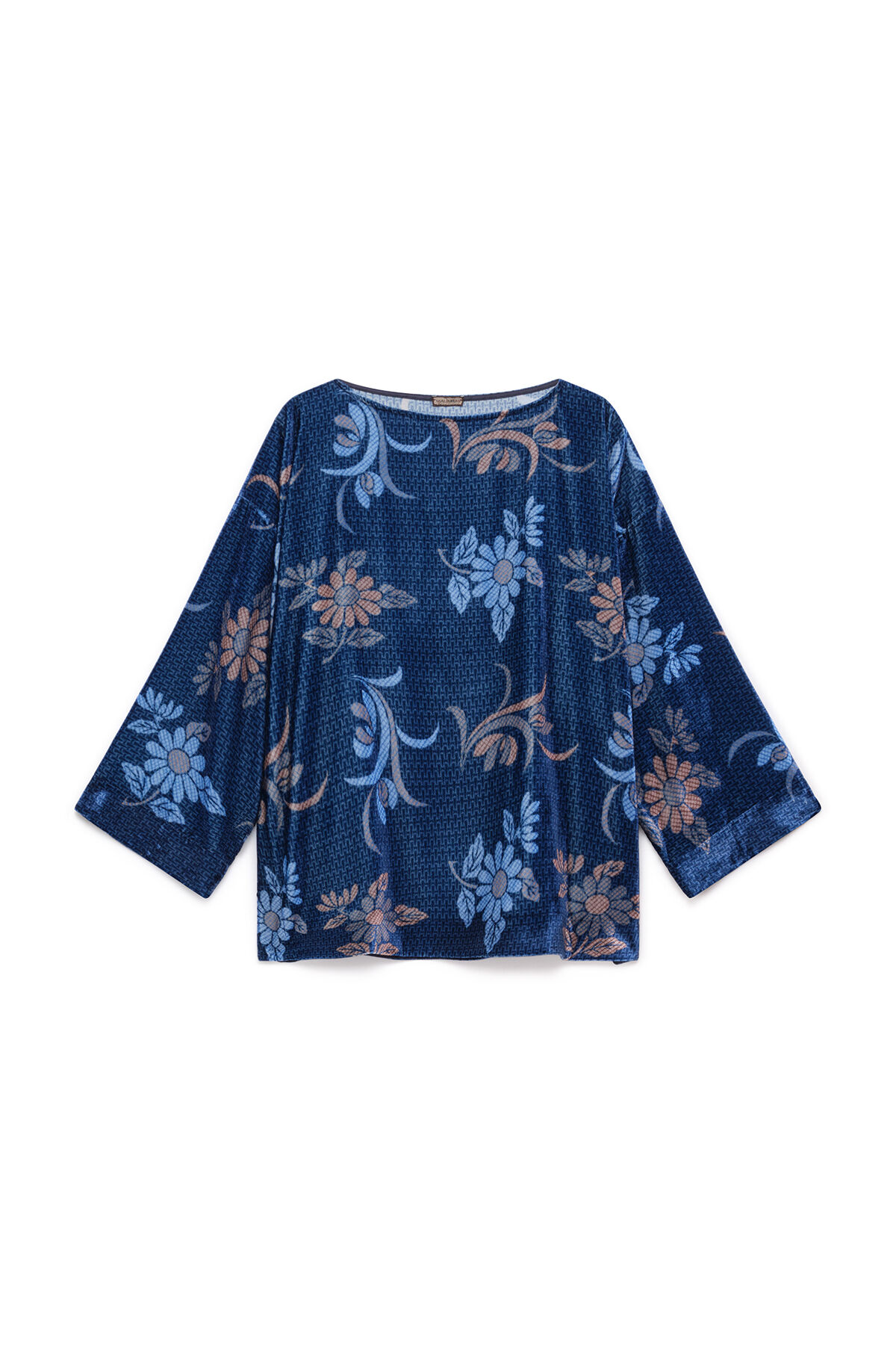 Maliparmi COLLECTION PRINT SHIRT Blue JM559461058 Maliparmi COLLECTION PRINT SHIRT Blue JM559461058