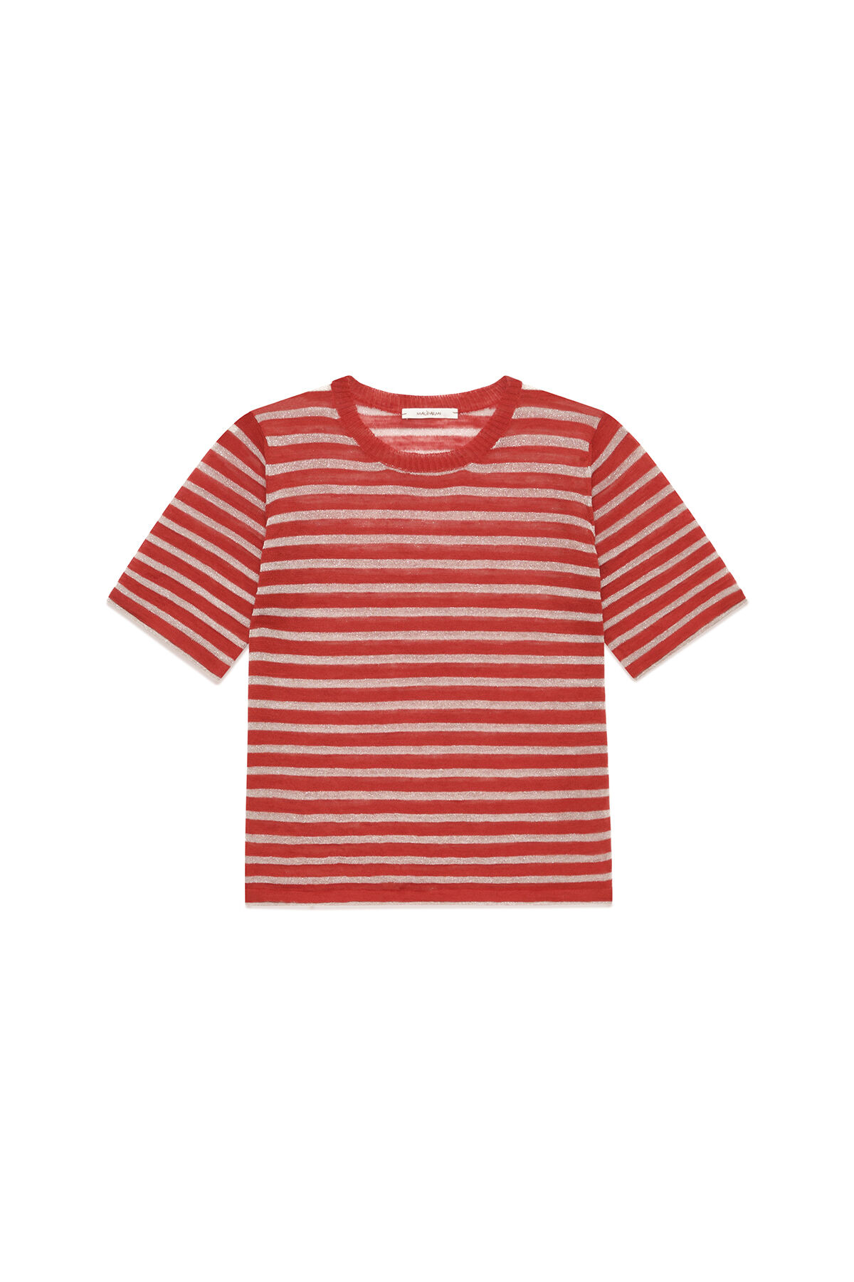 Malìparmi SUMMER LINEN T-SHIRT Red JK028278148