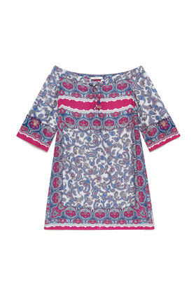 Malìparmi SUNSET PAISLEY DRESS Light Blue JF669750662