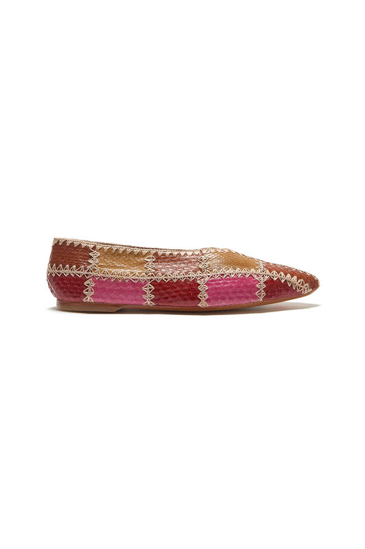 Malìparmi PATCHWORK THREAD BALLERINAS Rosa SB009801563