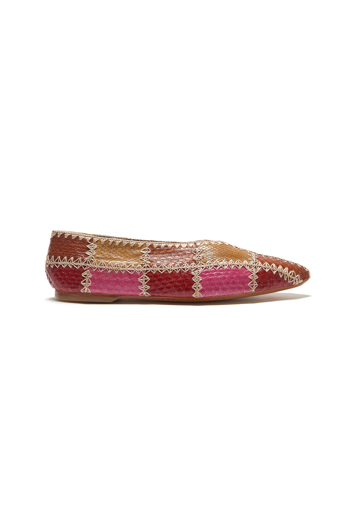 Malìparmi PATCHWORK THREAD BALLERINAS Rosa SB009801563