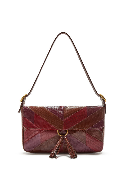 Maliparmi EXOTIC STRIPES BAGUETTE Rouge BT001301556