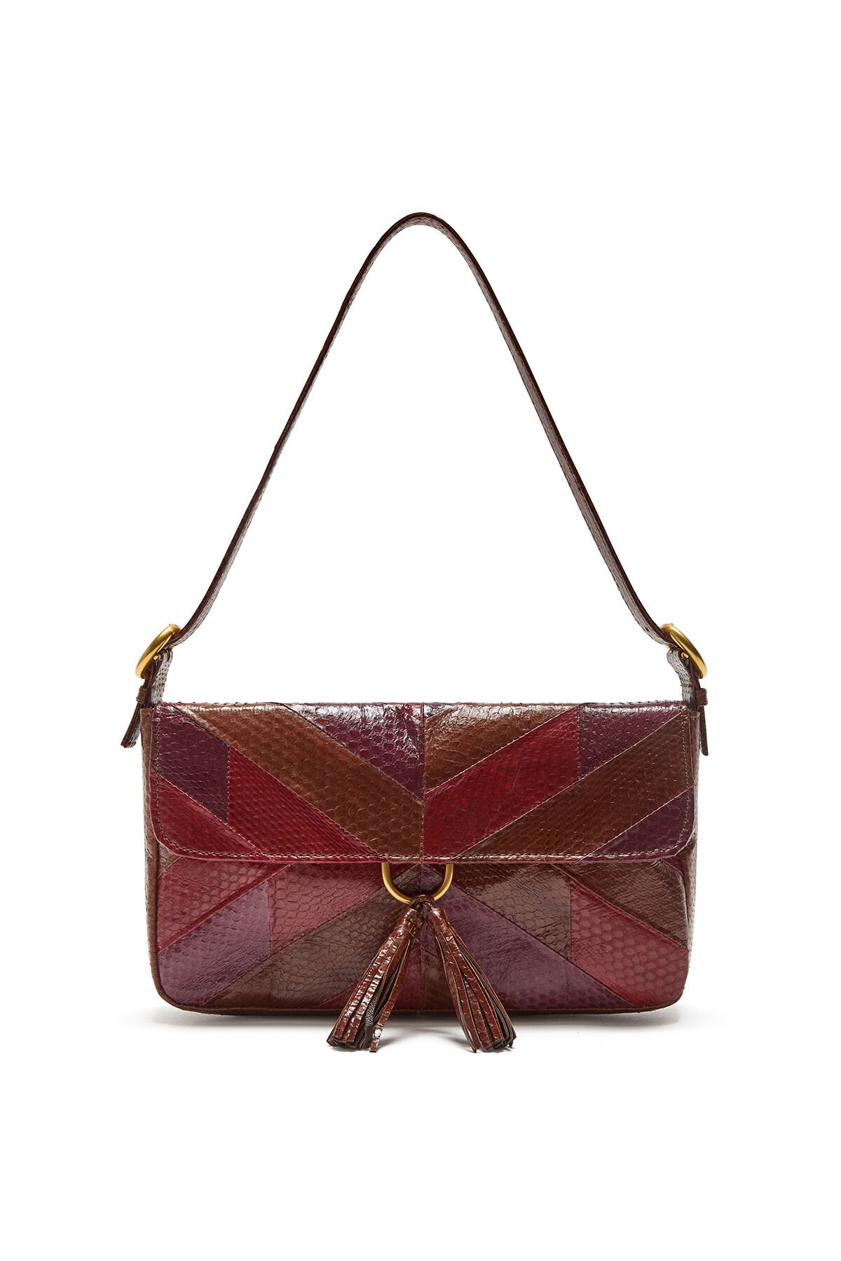 Maliparmi EXOTIC STRIPES BAGUETTE Rouge BT001301556