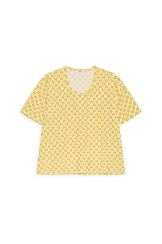 Malìparmi DIAMOND GLOW T-SHIRT Yellow JK028970674