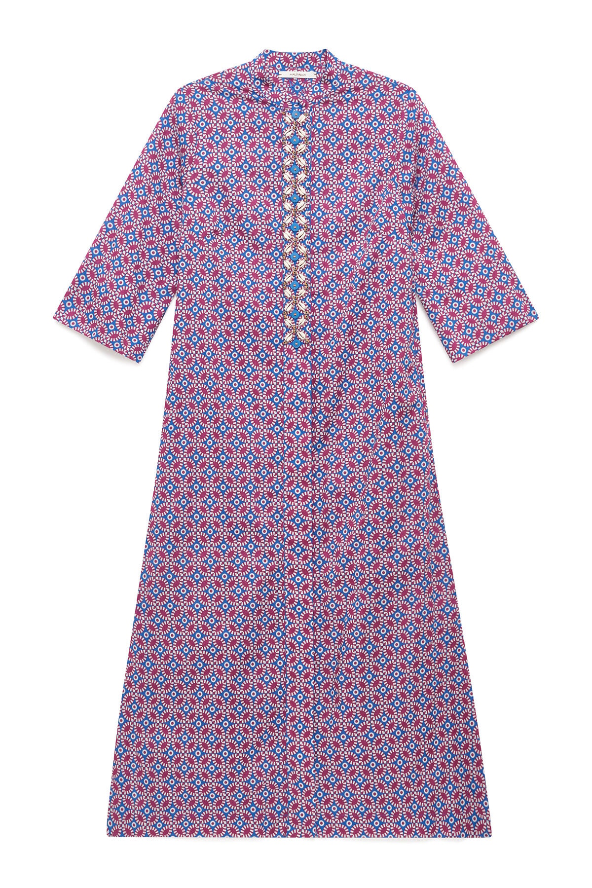 Malìparmi FLORAL SPIN DRESS Blue JF669915215