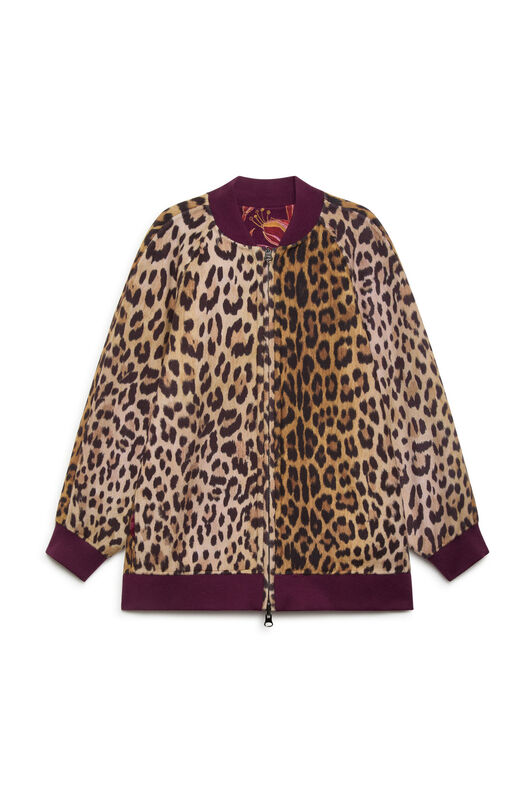 Maliparmi DOUBLE TROUBLE COAT Bordeaux JA534120292