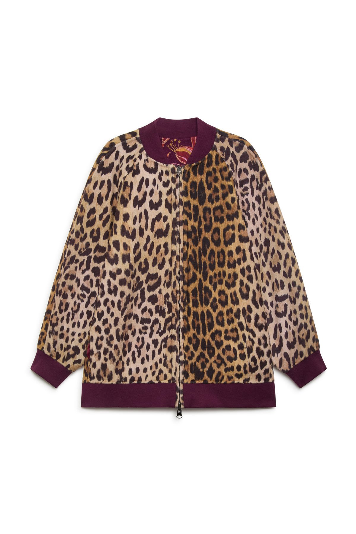 Maliparmi DOUBLE TROUBLE COAT Bordeaux JA534120292
