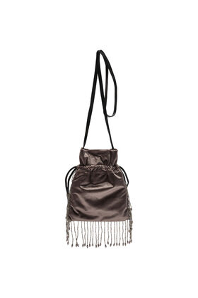 Maliparmi EMBROIDERY RUGIADA POUCH Brown OP009861055