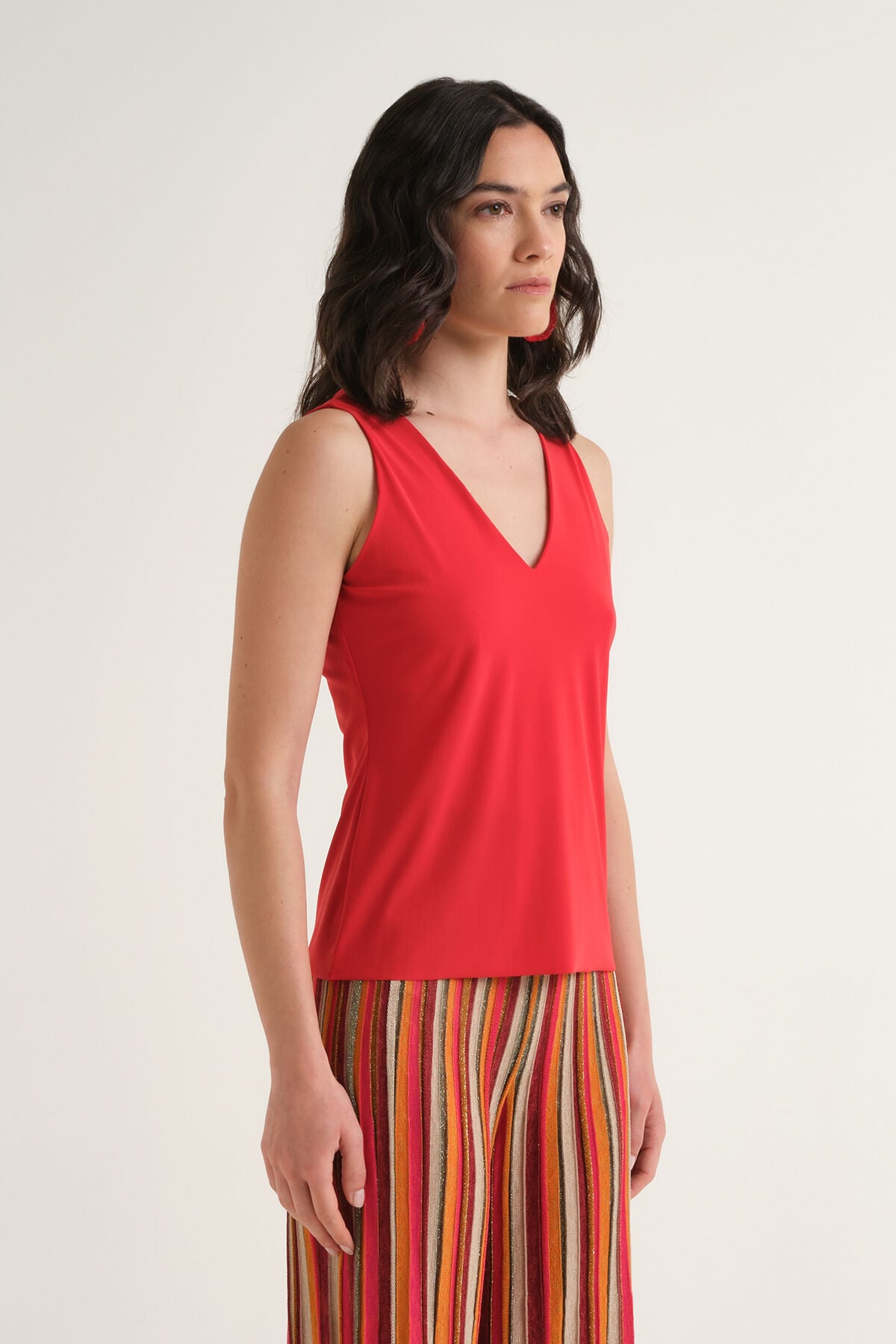 Malìparmi SOFT JERSEY TOP Red JP556470210 Malìparmi SOFT JERSEY TOP Red JP556470210
