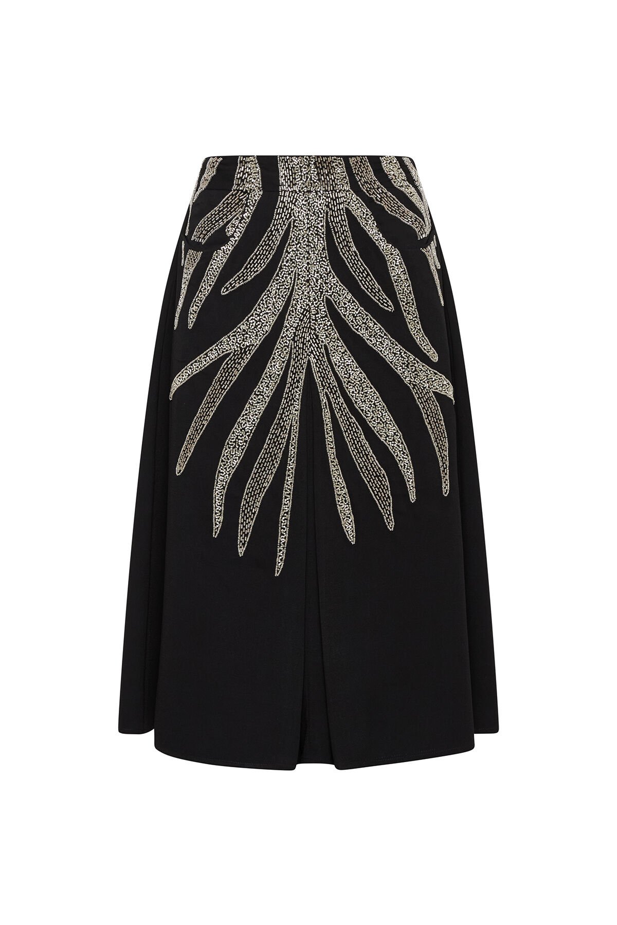 Maliparmi SILVER ZEBRA SKIRT Black JG666450649