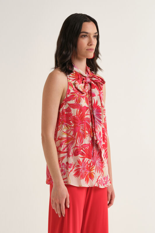 Malìparmi BOTANICAL JUNGLE TOP Red JP555850663