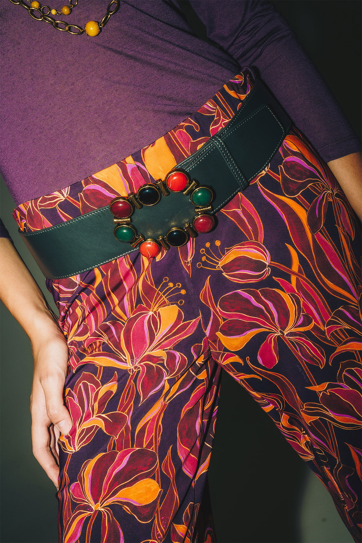 Maliparmi LILY'S BALLET HOSE Bordeaux JH400970655