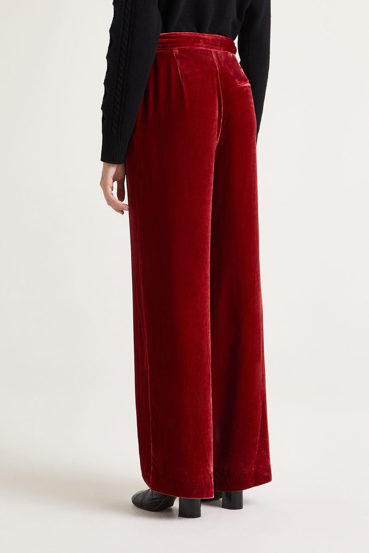 Maliparmi PANTALONE FLUID VELVET Ruggine JH757961026