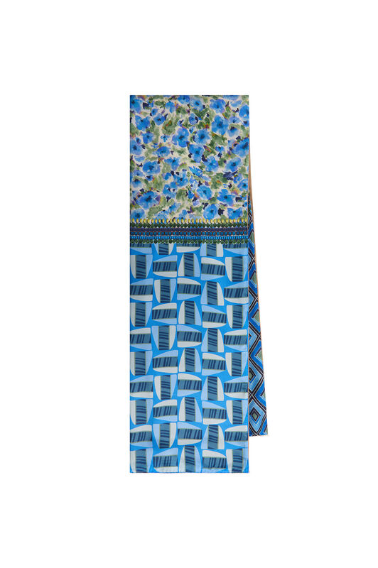 Maliparmi COLLECTION PRINTS STOLE Blau IB020730123