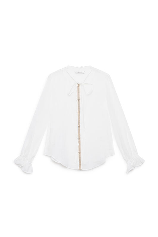 Malìparmi LIGHT RAMIE' HEMD Naturweiß JM558340103