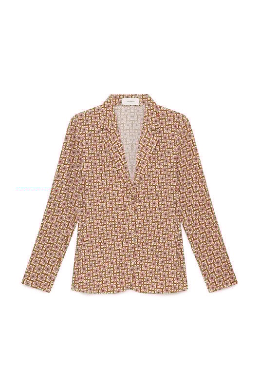 Malìparmi MINI MOULINÉ JACKET Brown JD648570675