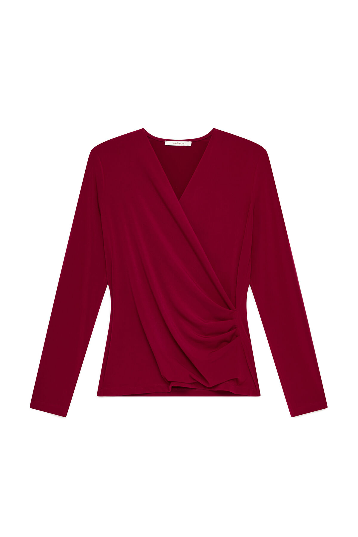 Maliparmi TECNO JERSEY T-SHIRT Bordeaux JK029770226 Maliparmi TECNO JERSEY T-SHIRT Bordeaux JK029770226