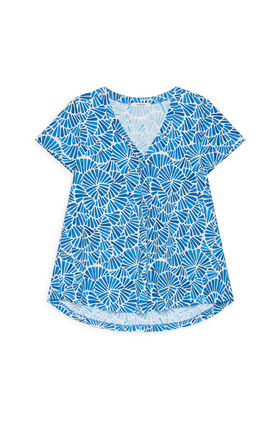 Malìparmi SHELL T-SHIRT Blue JK027970672