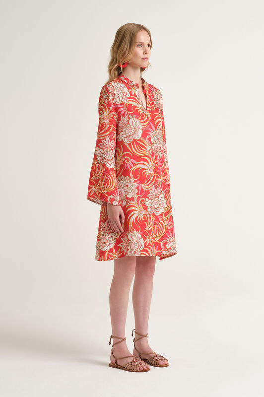 Malìparmi COLLECTION PRINT DRESS Red JF679831027 Malìparmi COLLECTION PRINT DRESS Red JF679831027