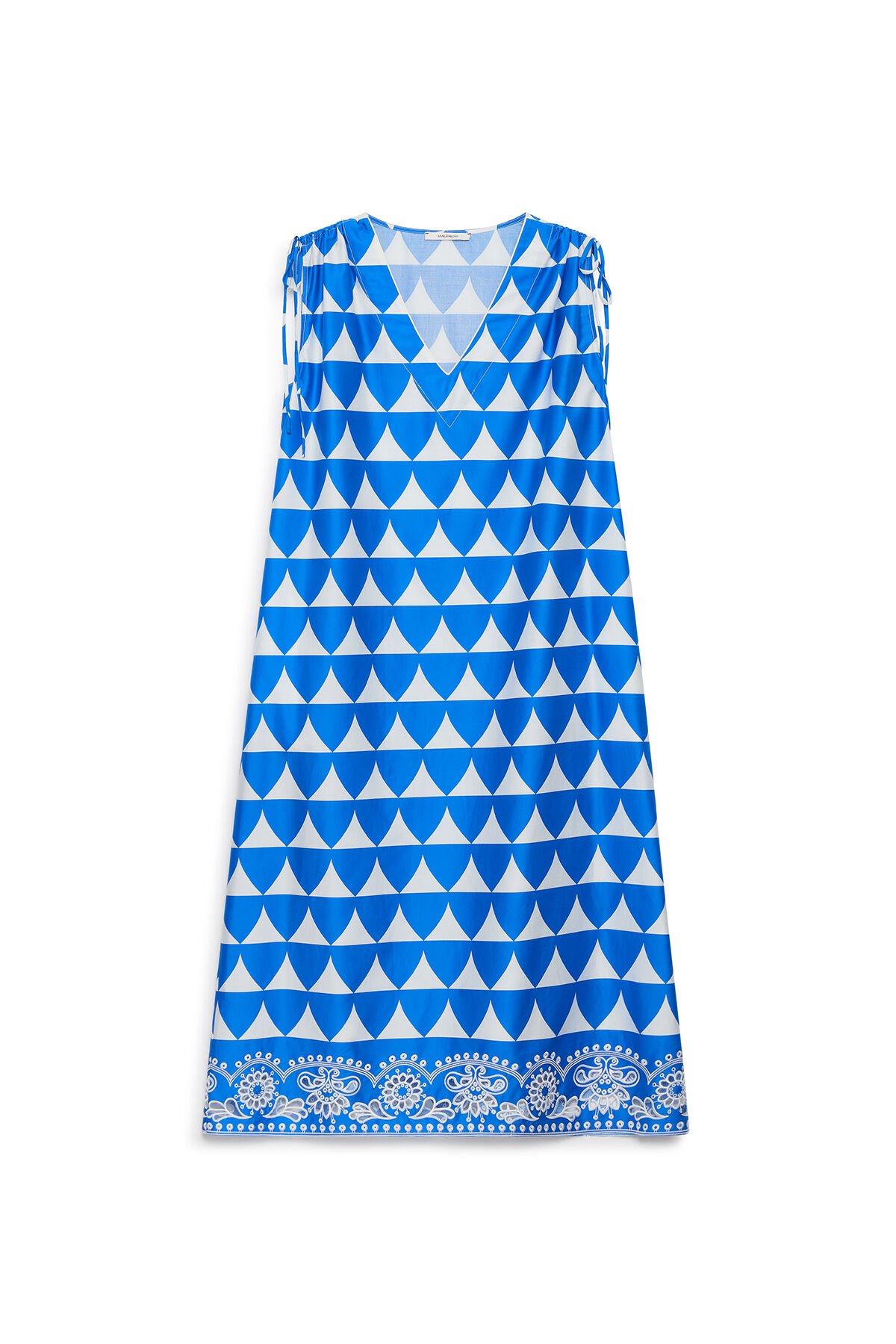 Malìparmi OPTICAL BRODERIE KLEID Blau JF669315216 Malìparmi OPTICAL BRODERIE KLEID Blau JF669315216