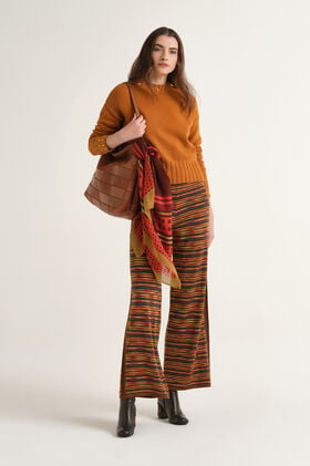 Maliparmi MIX STRIPES TROUSER Multicolour JH809278221 Maliparmi MIX STRIPES TROUSER Multicolour JH809278221