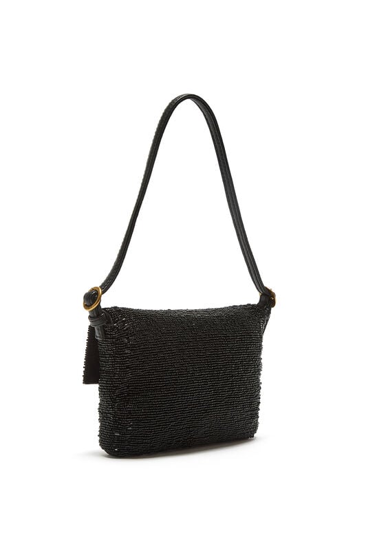 Maliparmi ICONIC BEADS SMALL SHOULDER BAG Black BF000591242 Maliparmi ICONIC BEADS SMALL SHOULDER BAG Black BF000591242