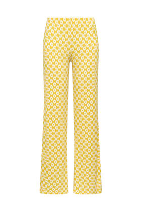 Malìparmi DIAMOND GLOW TROUSERS Yellow JH719570674