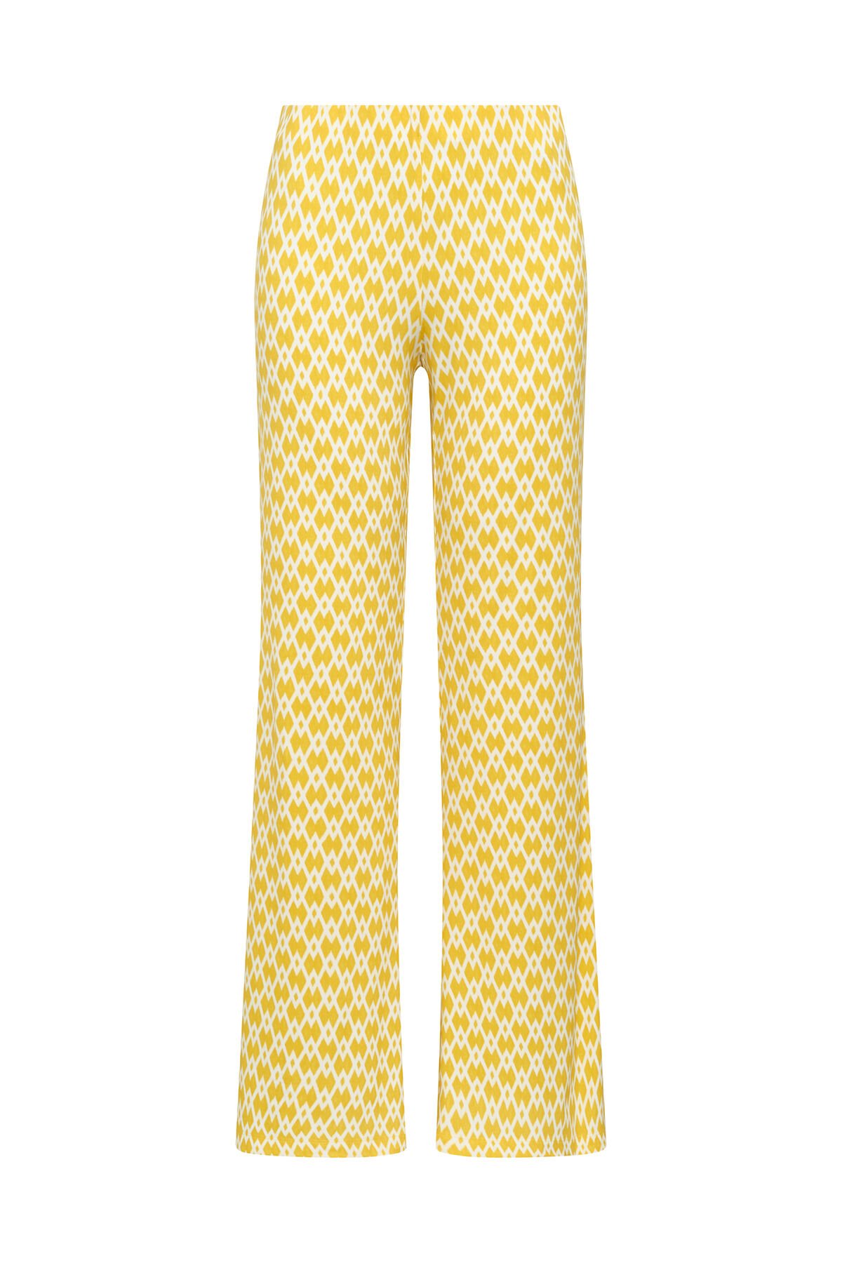 Malìparmi DIAMOND GLOW TROUSERS Yellow JH719570674 Malìparmi DIAMOND GLOW TROUSERS Yellow JH719570674