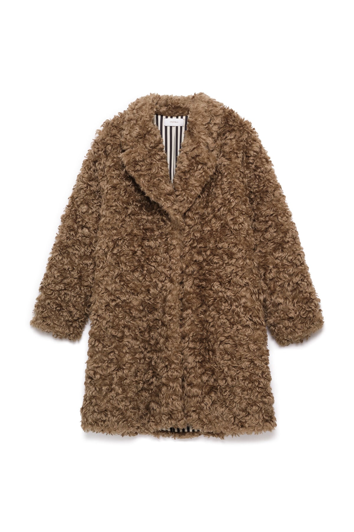 Maliparmi SHIRLING LOVERS OVERCOAT Caramel JB540850695