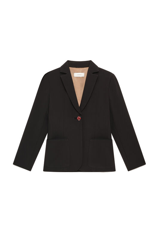 Maliparmi SLEEK MATTE BLAZER Schwarz JD645550689 Maliparmi SLEEK MATTE BLAZER Schwarz JD645550689