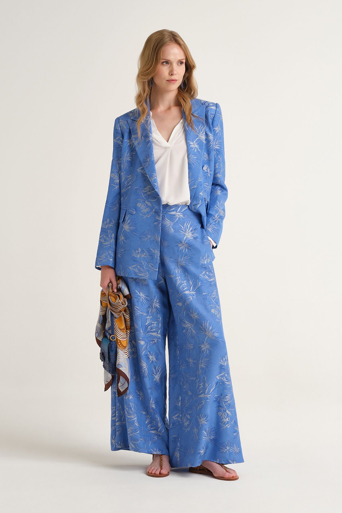 Malìparmi BREEZE D'ÉTÉ HOSE Blau JH806750670