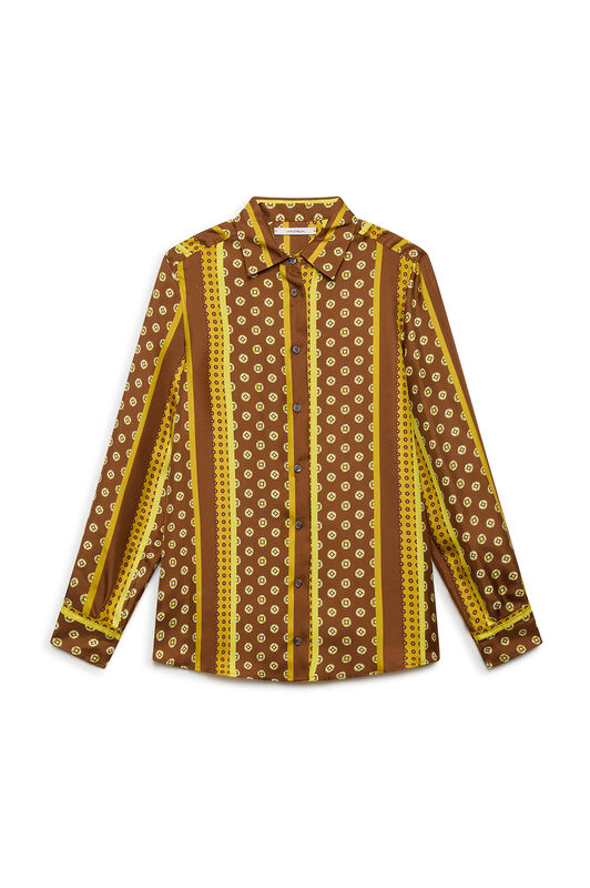 Maliparmi COLLECTION PRINT SHIRT Yellow JM214431031