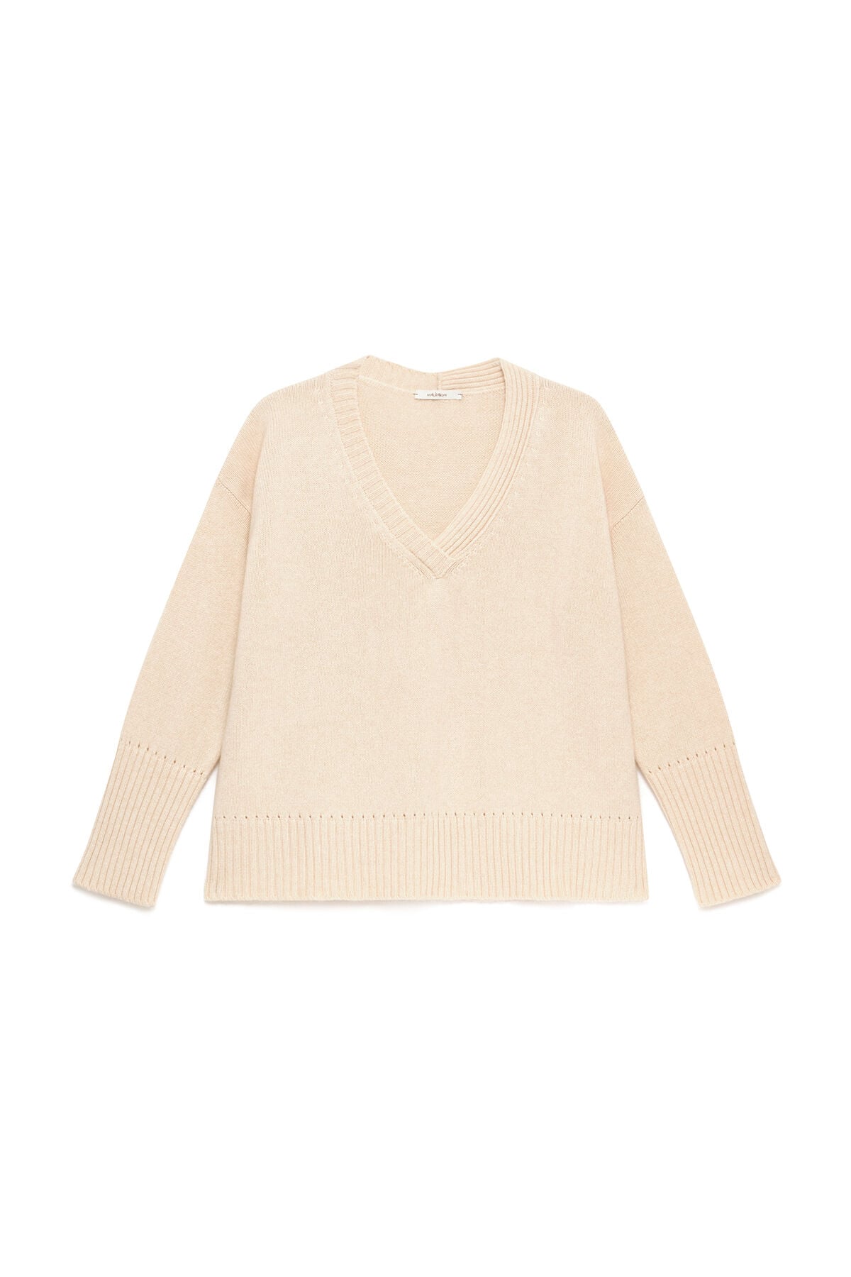 Maliparmi CASHMERE MERINOS KNIT Dew White JQ513374315 Maliparmi CASHMERE MERINOS KNIT Dew White JQ513374315