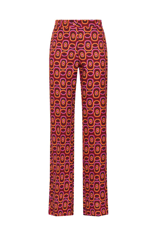 Maliparmi ROLLING CHAIN TROUSERS Dark Brown JH105060169