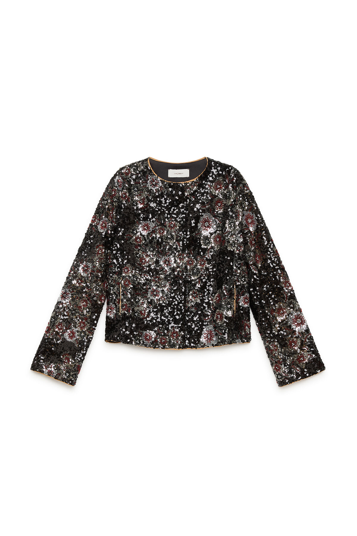 Maliparmi GIACCA SPARKLING FLOWERS Nero JD647350656