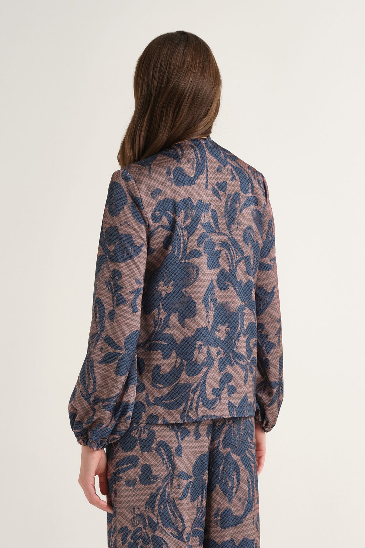 Maliparmi SWEET FOLIAGE SHIRT Blue JM559550688 Maliparmi SWEET FOLIAGE SHIRT Blue JM559550688