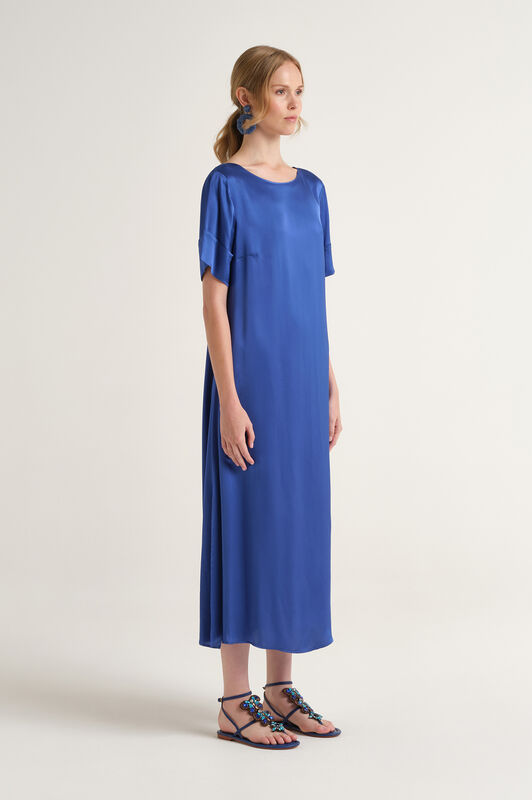 Malìparmi SHINY CADY DRESS Cobalt JF670950631
