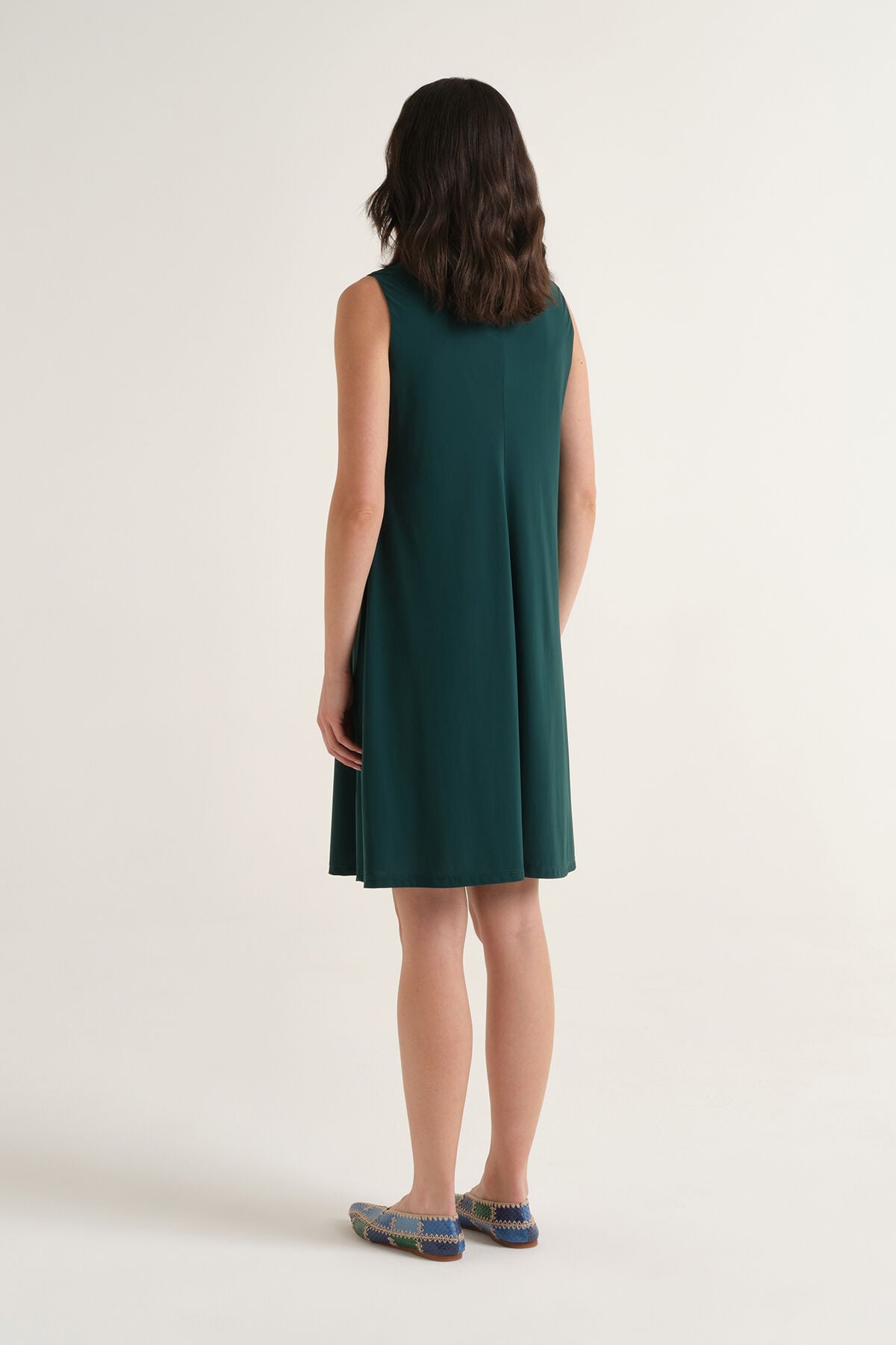 Malìparmi SOFT JERSEY DRESS Forest Green JF671770210 Malìparmi SOFT JERSEY DRESS Forest Green JF671770210