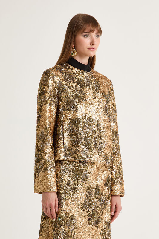 Maliparmi GIACCA SPARKLING FLOWERS Oro JD647350656
