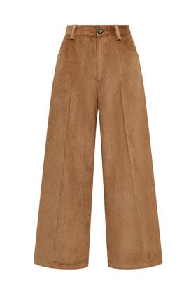 Maliparmi CORDUROY VELVET TROUSER Camel JH804061060 Maliparmi CORDUROY VELVET TROUSER Camel JH804061060