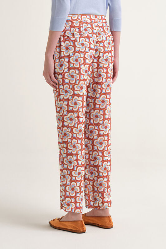 Malìparmi MOULINÈ CADY TROUSERS Brown JH807050668